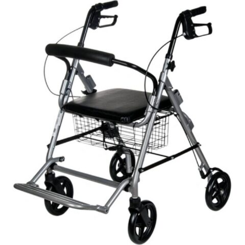 Alumīnija rollators RF-616 ar transportēšanas funkciju