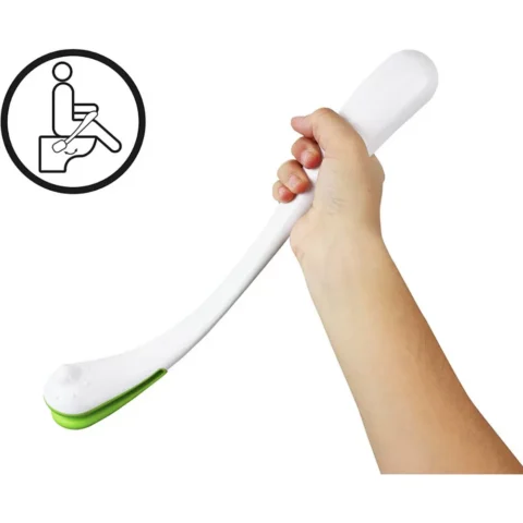 Personīgās higiēnas palīglīdzeklis ar pagarinātu rokturi (32 cm)