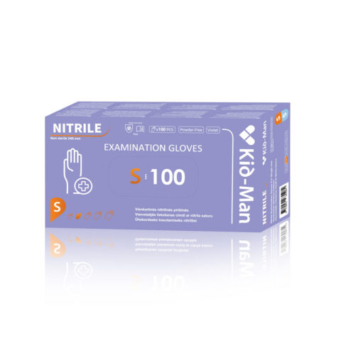 Vienreizlietojamie Nitrila cimdi NIGLS100
