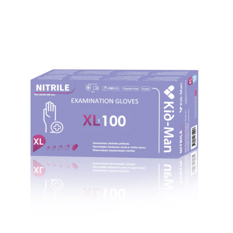Vienreizlietojamie Nitrila cimdi NIGLXL100