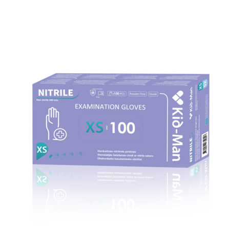 Vienreizlietojamie Nitrila cimdi NIGLXS100