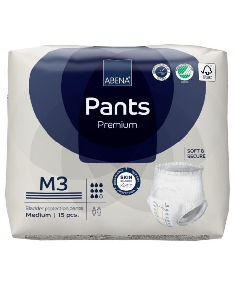 ABENA Pants (Abri-Flex) M3 Premium biksītes urīna nesaturēšanai 15 gb