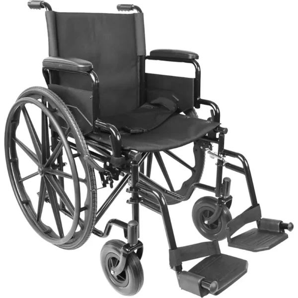 Ratiņkrēsls ar paceļamiem roku balstiem P10027 43 cm