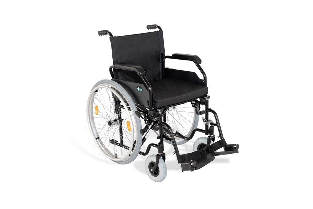 Ratiņkrēsla ar paceļamiem roku balstiem RF-1 Basic 42 cm Noma