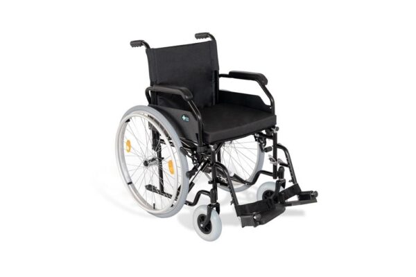 Ratiņkrēsla ar paceļamiem roku balstiem RF-1 Basic 48 cm Noma